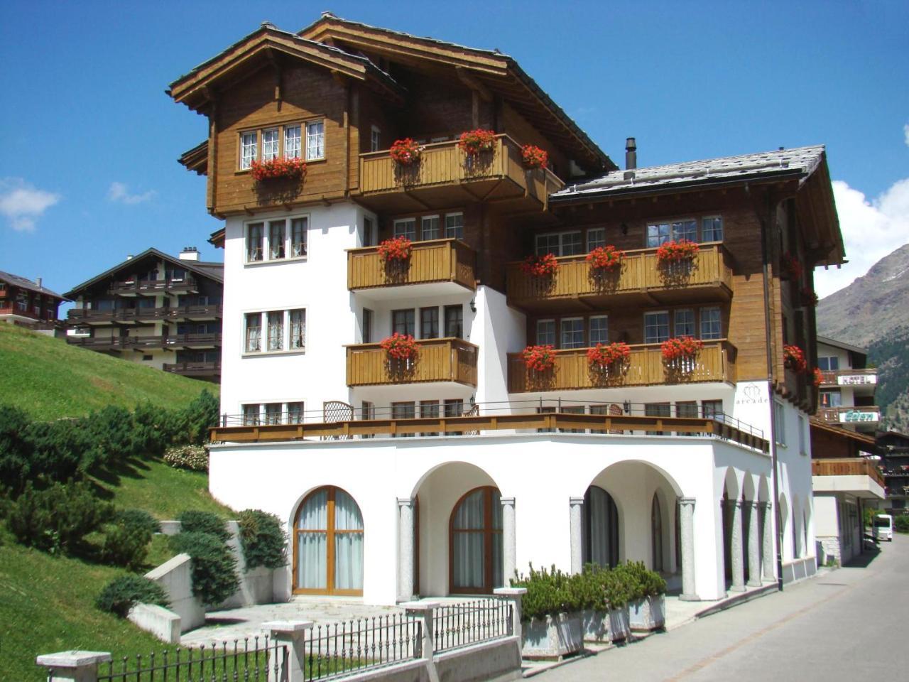 Arcade Apartments & Spa Saas-Fee Exterior foto